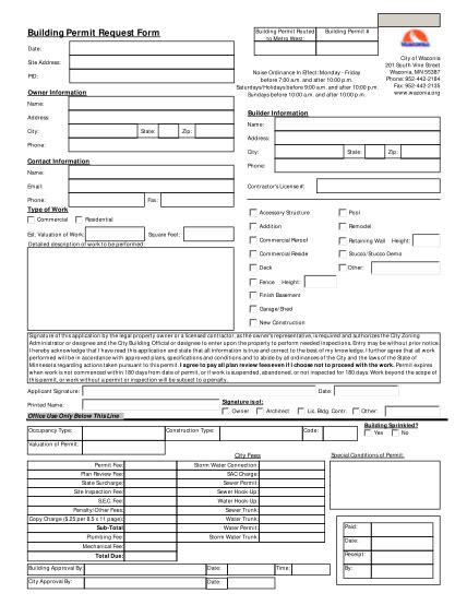 city of waconia permits|Forms & Permits – Waconia Township.